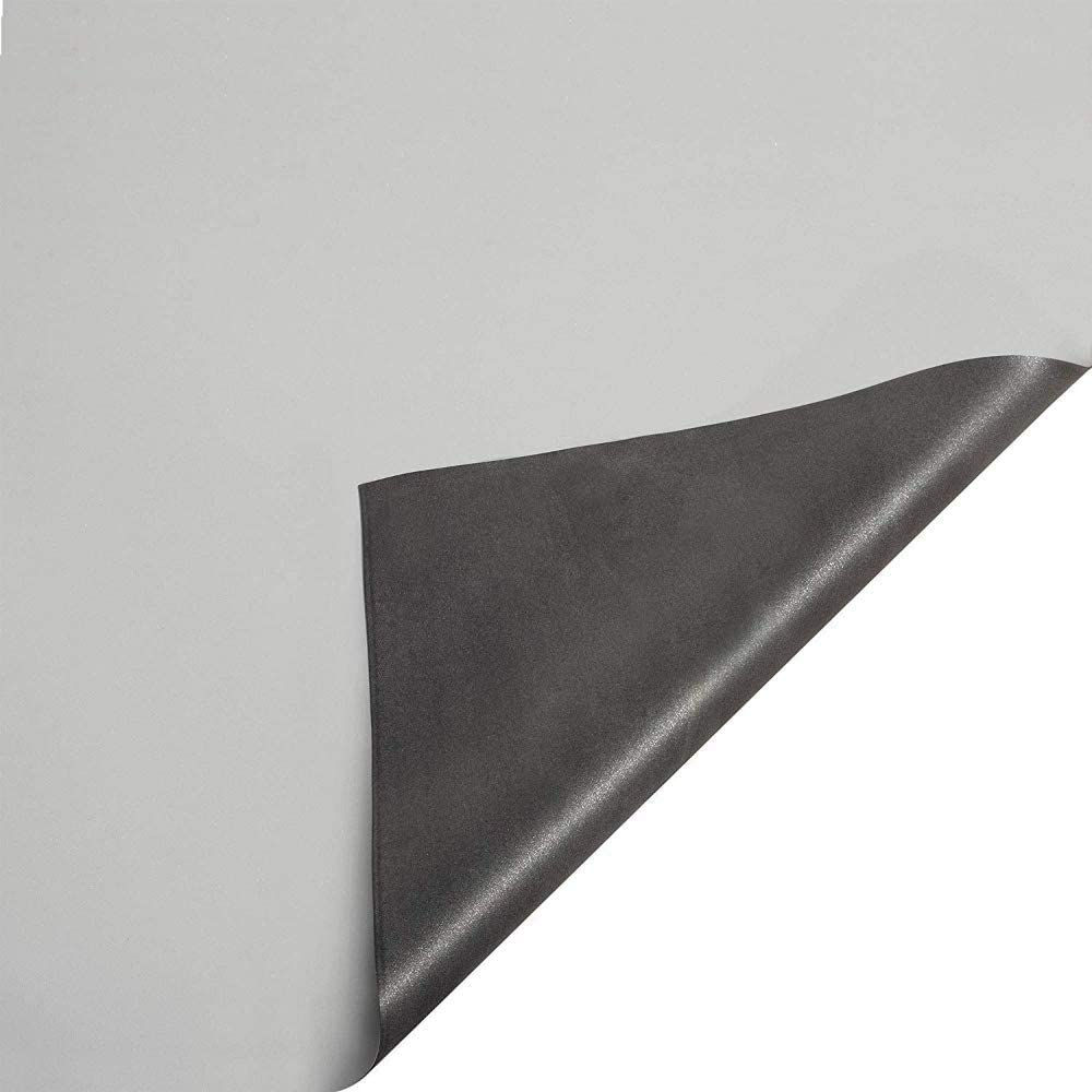 Dicor EPDM rubber roofing material partially peeled back